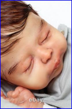 Reborn Baby Doll Christopher by Nikki Johnston Newborn Realistic- READY TO SHIP