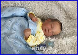 Reborn Baby Doll Deena's Precious Forever Babies Royan Boy Sleeping 20 long