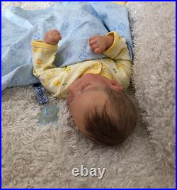 Reborn Baby Doll Deena's Precious Forever Babies Royan Boy Sleeping 20 long