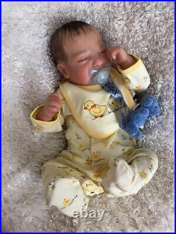 Reborn Baby Doll Deena's Precious Forever Babies Royan Boy Sleeping 20 long