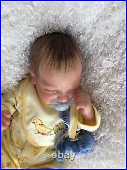 Reborn Baby Doll Deena's Precious Forever Babies Royan Boy Sleeping 20 long