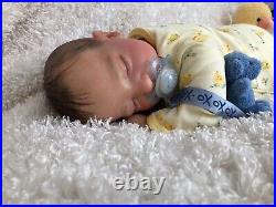 Reborn Baby Doll Deena's Precious Forever Babies Royan Boy Sleeping 20 long