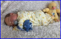 Reborn Baby Doll Deena's Precious Forever Babies Royan Boy Sleeping 20 long