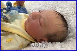 Reborn Baby Doll Deena's Precious Forever Babies Royan Boy Sleeping 20 long