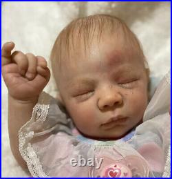 Reborn Baby Doll Dominique (Dominic Sculpt) Extreme Realism MR Hair Sweet