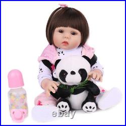 Reborn Baby Doll Full Silicone Vinyl Anatomically Gift Girl Dolls Newborn Toys