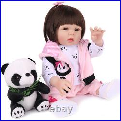 Reborn Baby Doll Full Silicone Vinyl Anatomically Gift Girl Dolls Newborn Toys