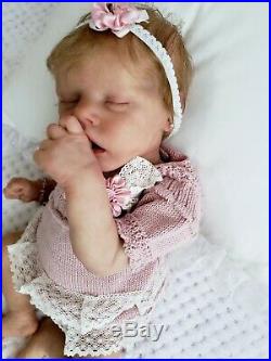 Reborn Baby Doll, Girl Twin A by Bonnie Brown Custom made to order READ