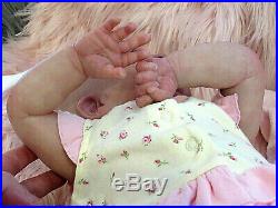 Reborn Baby Doll Ivy by Denise Pratt Realistic Lifelike Bountiful Baby ADORABLE