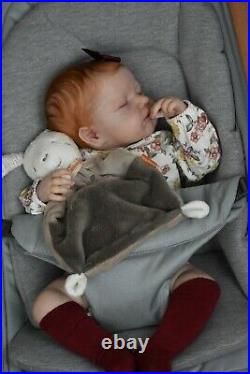 Reborn Baby Doll LouLou by Joanna Kazmierczak