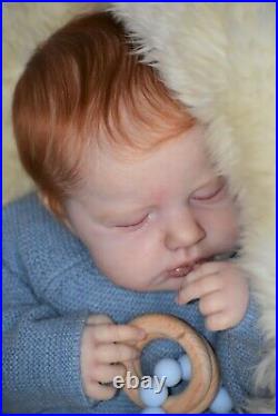 Reborn Baby Doll LouLou by Joanna Kazmierczak