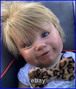 Reborn Baby Doll Maddie By Bonnie Brown, Realistic, Vinyl, Artist Made OOAK, COA