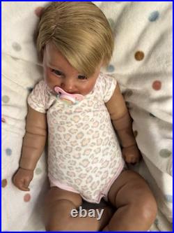 Reborn Baby Doll Maddie By Bonnie Brown, Realistic, Vinyl, Artist Made OOAK, COA