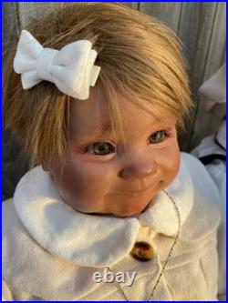 Reborn Baby Doll Maddie By Bonnie Brown, Realistic, Vinyl, Artist Made OOAK, COA