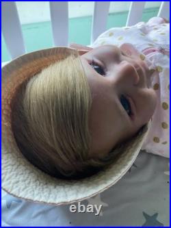 Reborn Baby Doll Maddie By Bonnie Brown, Realistic, Vinyl, Artist Made OOAK, COA