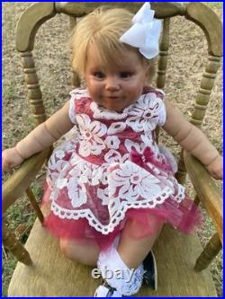 Reborn Baby Doll Maddie By Bonnie Brown, Realistic, Vinyl, Artist Made OOAK, COA