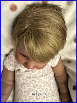 Reborn Baby Doll Maddie By Bonnie Brown, Realistic, Vinyl, Artist Made OOAK, COA