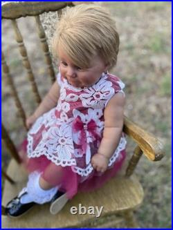 Reborn Baby Doll Maddie By Bonnie Brown, Realistic, Vinyl, Artist Made OOAK, COA