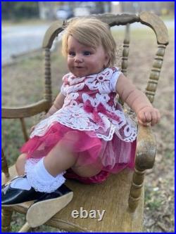 Reborn Baby Doll Maddie By Bonnie Brown, Realistic, Vinyl, Artist Made OOAK, COA