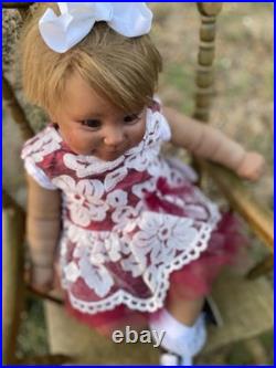 Reborn Baby Doll Maddie By Bonnie Brown, Realistic, Vinyl, Artist Made OOAK, COA