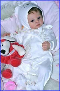 Reborn Baby Doll Meadow created from the limited set Meadow by Andrea Arcello