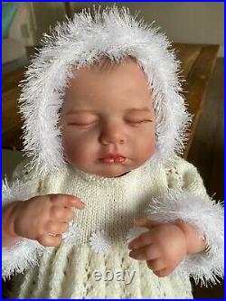 Reborn Baby Doll Newborn Lifelike Silicone Soft Skin Vinyl Realistic Full Body