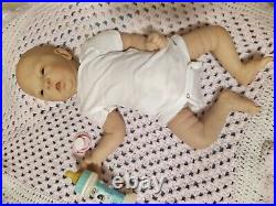 Reborn Baby Doll Nora-Ann, Limited Edition Sculpt-Newborn, Artist Donna Lee
