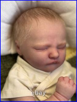 Reborn Baby Doll Owen Asleep By Bountiful Baby- HYPER REALISTIC BABY BOY Reborn Baby Doll Owen Asleep By Bountiful Baby- HYPER REALISTIC BABY BOY