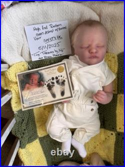 Reborn Baby Doll Owen Asleep By Bountiful Baby- HYPER REALISTIC BABY BOY Reborn Baby Doll Owen Asleep By Bountiful Baby- HYPER REALISTIC BABY BOY