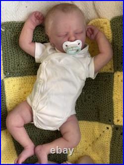 Reborn Baby Doll Owen Asleep By Bountiful Baby- HYPER REALISTIC BABY BOY Reborn Baby Doll Owen Asleep By Bountiful Baby- HYPER REALISTIC BABY BOY