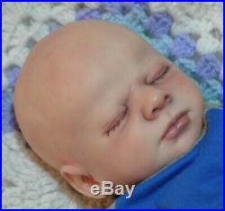 Reborn Baby Doll Realistic Baby Doll Collectors OOAK Doll Sleeping Clyde