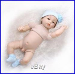Reborn Baby Doll Realistic Vinyl Silicone Newborn Life Like 21 Baby Boy Blue