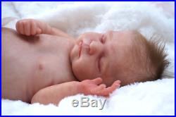 Reborn Baby Doll Rebornbaby Girl mono rooted hair Zoey by Cassie Brace new