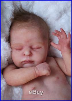 Reborn Baby Doll Rebornbaby Girl mono rooted hair Zoey by Cassie Brace new