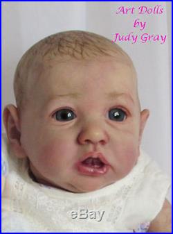 Reborn Baby Doll SASKIA By Bonnie Brown, Stunning Baby