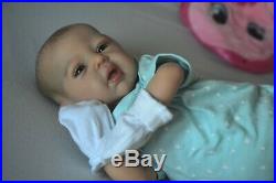 Reborn Baby Doll Sculpt Mindy by Adrie Stoete by Artist Kelly Campbell
