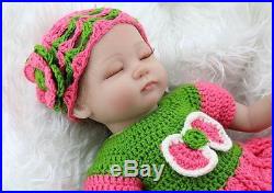 Reborn Baby Doll Silicone Vinyl Real Babies Dolls Gifts For Girls Realistic
