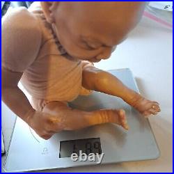 Reborn Baby Doll Twins Cloth Body 14 Preemies AA African American Biracial 572