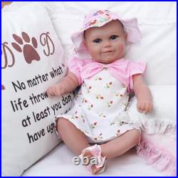 Reborn Baby Dolls, 20Inch Cute Soft Full Vinyl Realistic-Newborn Baby Eloise