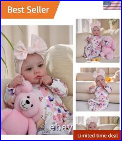 Reborn Baby Dolls 20-inch Cute Soft Vinyl Realistic Baby Doll Real Life Bab