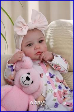 Reborn Baby Dolls 20-inch Cute Soft Vinyl Realistic Baby Doll Real Life Bab