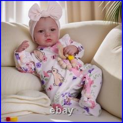 Reborn Baby Dolls 20-inch Cute Soft Vinyl Realistic Baby Doll Real Life Bab