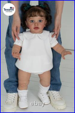 Reborn Baby Dolls 26Inch 68CM Soft Silicone Vinyl Newborn Toddler Baby Doll Hand