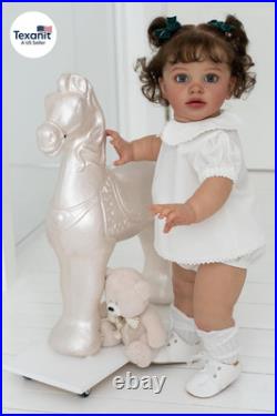 Reborn Baby Dolls 26Inch 68CM Soft Silicone Vinyl Newborn Toddler Baby Doll Hand