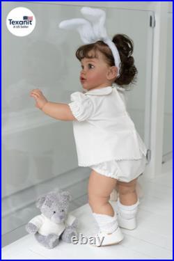 Reborn Baby Dolls 26Inch 68CM Soft Silicone Vinyl Newborn Toddler Baby Doll Hand