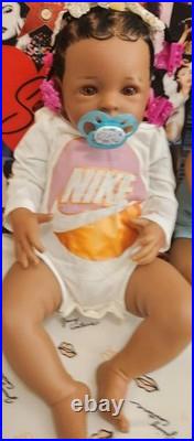 Reborn Baby Dolls Black