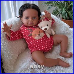 Reborn Baby Dolls Black 20 Inches African American Realistic Baby Doll Girl, S Reborn Baby Dolls Black 20 Inches African American Realistic Baby Doll Girl, S