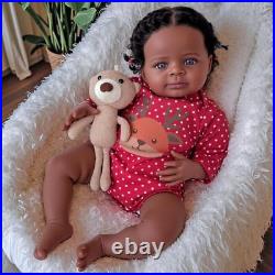Reborn Baby Dolls Black 20 Inches African American Realistic Baby Doll Girl, S Reborn Baby Dolls Black 20 Inches African American Realistic Baby Doll Girl, S