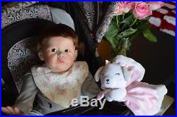 Reborn Baby Dolls Realistic Newborn Vinyl Girl Baby Doll 24 Liliana
