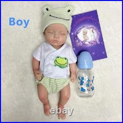 Reborn Baby Dolls Silicone Full Body 12 Inch Waterproof Realistic Newborn Baby
